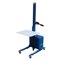 Quick Lift Platform Stacker, Electric Operated, 175 lbs. Capacity, 57" Max Lift Seagulf Marine Industries Inc.