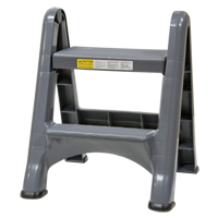 Folding Step Stool, 2 Steps, 19-1/2" x 20-1/2" x 22-3/4" High Seagulf Marine Industries Inc.
