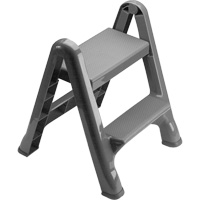 Folding Step Stool, 2 Steps, 19-1/2" x 20-1/2" x 22-3/4" High Seagulf Marine Industries Inc.