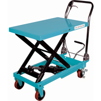 Table &eacute;l&eacute;vatrice robuste &agrave; ciseaux hydraulique, 32" lo x 19-3/4" la, Acier, Capacit&eacute; 1100 lb Seagulf Marine Industries Inc.