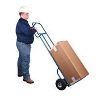 Deluxe Hi-Boy Hand Truck, P-Handle Handle, Steel, 72" Height, 700 lbs. Capacity Seagulf Marine Industries Inc.