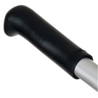 Poign&eacute;e en caoutchouc noir pour diable en aluminium Seagulf Marine Industries Inc.