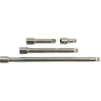 Extension Bar Set, 3/8" Drive, Chrome Finish, 4 Pcs Seagulf Marine Industries Inc.