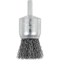 Brosse coupelle sertie mont&eacute;e sur tige, 1", Fils 0,012", Tige 1/4" Seagulf Marine Industries Inc.