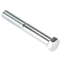 Hex Head Cap Screw, 7/16" Dia., 3" L, Zinc Plated, Coarse, Grade 5 Seagulf Marine Industries Inc.