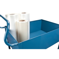 Deep Lipped Service Cart, 2 Tiers, 24" W x 47" H x 36" D, 1200 lbs. Capacity Seagulf Marine Industries Inc.