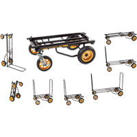 Transporteur d'&eacute;quipement 8 en 1 RockNRoller Multi-Cart, tout terrain, Acier, Capacit&eacute; 500 lb Seagulf Marine Industries Inc.