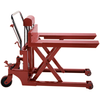 Scissor Pallet Lifter, 44" L x 27" W, Steel, 1100 lbs. Capacity Seagulf Marine Industries Inc.