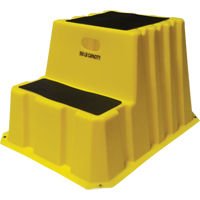 Nestable Industrial Step Stools, 2 Steps, 32-3/4" x 25-3/4" x 20-1/2" High Seagulf Marine Industries Inc.