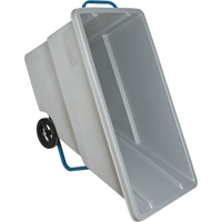 Chariot basculeur en acier, Poly&eacute;thyl&egrave;ne, 0,625 vg³, Capacit&eacute; de charge de 850 lb Seagulf Marine Industries Inc.