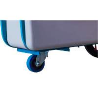 Chariot basculeur en acier, Poly&eacute;thyl&egrave;ne, 0,625 vg³, Capacit&eacute; de charge de 850 lb Seagulf Marine Industries Inc.