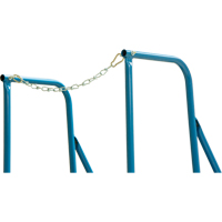 Trailer Access Rolling Ladder with Rails, 4 Steps, 22" Step Width, 37" Platform Height, Steel Seagulf Marine Industries Inc.