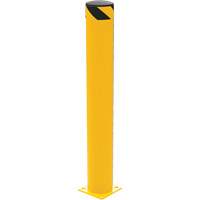 Safety Bollard, Steel, 48" H x 6.5" W, Yellow Seagulf Marine Industries Inc.