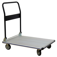Folding Handle Platform Truck, Aluminum, 550 lbs., 35-1/2" L x 24" W, 35-1/2" High Seagulf Marine Industries Inc.