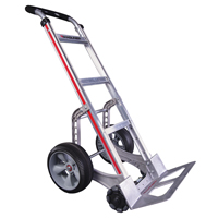 Self-Stabilizing Hand Truck, Continuous Handle, Aluminum, 55'' Height, 500 lbs. Capacity Seagulf Marine Industries Inc.