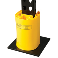 Butoir en poly pour rayonnage, 5" la x 6" lo x 8" h, Jaune Seagulf Marine Industries Inc.