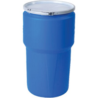 Nestable Polyethylene Drum, 14 US gal (11.7 imp. gal.), Open Top, Blue Seagulf Marine Industries Inc.