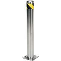 Safety Bollard, Stainless Steel, 36" H x 8" W, Silver Seagulf Marine Industries Inc.