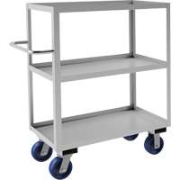 Industrial Grade Shelf Cart, 3 Tiers, 18-1/8" W x 47" H x 42" D, 1200 lbs. Capacity Seagulf Marine Industries Inc.