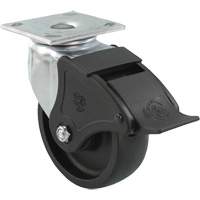 Roulette Emaxx RollX, Pivotant avec frein, 5" (127 mm), Nylon, 1200 lb (544,3 kg) Seagulf Marine Industries Inc.