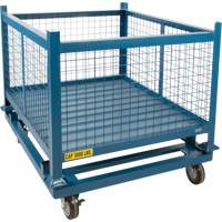 Dolly for Stacking Container, 48.5" W x 40-1/2" D x 10" H, 3000 lbs. Capacity Seagulf Marine Industries Inc.