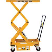 DC Powered Hydraulic Scissor Lift Elevating Cart, Steel, 39-3/4" L x 20-1/2" W, 1000 lbs. Capacity Seagulf Marine Industries Inc.