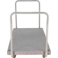 Heavy Duty Plastic Platform Truck, 60" L x 30" W, 3000 lbs. Cap., Polyurethane Wheels Seagulf Marine Industries Inc.