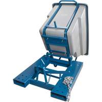 Self-Dumping Hopper, Polyethylene, 5/8 cu.yd., Grey Seagulf Marine Industries Inc.
