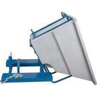 Self-Dumping Hopper, Polyethylene, 5/8 cu.yd., Grey Seagulf Marine Industries Inc.