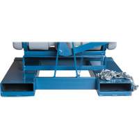 Self-Dumping Hopper, Polyethylene, 5/8 cu.yd., Grey Seagulf Marine Industries Inc.