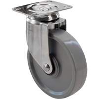 2309 Caster, Swivel, 4" (101.6 mm), Envirothane Grey, 350 lbs. (158.8 kg.) Seagulf Marine Industries Inc.