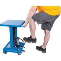 Hydraulic Work Table, 18" L x 18" W, Steel, 500 lbs. Capacity Seagulf Marine Industries Inc.