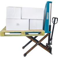 Manual Scissor Skid Lift, 45-1/4" L x 20-1/4" W, Steel, 3300 lbs. Capacity Seagulf Marine Industries Inc.