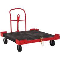 Towable Pallet Cart, 54-1/2" L x 51" W, 2500 lbs. Cap., Polyolefin Wheels Seagulf Marine Industries Inc.