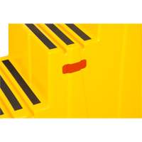 Industrial Step Stool, 3 Steps, 34-13/16" x 22-7/16" x 28-1/2" High Seagulf Marine Industries Inc.