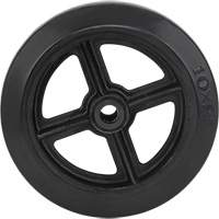 Mold-On Rubber Wheel, 10" (254 mm) Dia. x 2" (50.8 mm) W, 948 lbs. (430 kg) Capacity Seagulf Marine Industries Inc.