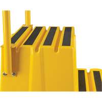 Escabeau industriel, 4 marches, 44" x 22-1/4" x Hauteur 65-1/8" Seagulf Marine Industries Inc.