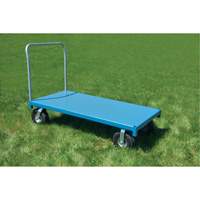Heavy-Duty Platform Truck, 48" L x 24" W, 1200 lbs. Capacity, Flat Free Casters Seagulf Marine Industries Inc.