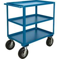 Outdoor Shelf Cart, 3 Tiers, 18" W x 39" H x 33" D, 1200 lbs. Capacity Seagulf Marine Industries Inc.