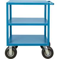 Outdoor Shelf Cart, 3 Tiers, 18" W x 39" H x 33" D, 1200 lbs. Capacity Seagulf Marine Industries Inc.