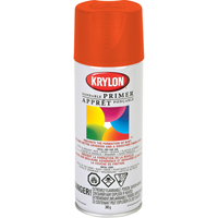 Fluorescent Spray Paint, Fluorescent Red/Orange, 11 oz., Aerosol Can Seagulf Marine Industries Inc.