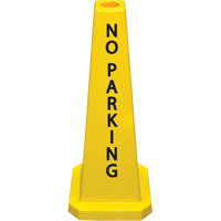 "No Parking" Lamba Traffic Cones, English Seagulf Marine Industries Inc.