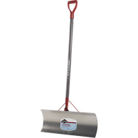 Nordic Snow Pusher, Aluminum Blade, D-Grip Handle, 24" W Seagulf Marine Industries Inc.