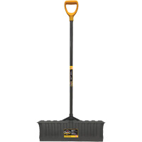 Pro Snow Pusher, Polypropylene Blade, D-Grip Handle, 20-3/4" W Seagulf Marine Industries Inc.