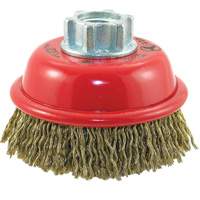 Brosse-boisseau &agrave; fils ondul&eacute;s MAXI-CRIMPED de premi&egrave;re qualit&eacute; Seagulf Marine Industries Inc.