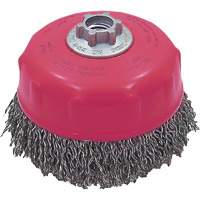 Brosse-boisseau &agrave; fils ondul&eacute;s MAXI-CRIMPED de premi&egrave;re qualit&eacute; Seagulf Marine Industries Inc.