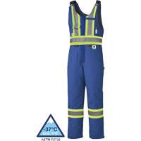 5524A High-Visibility Flame-Resistant Quilted Safety Coveralls, 2X-Large, Royal Blue Seagulf Marine Industries Inc.