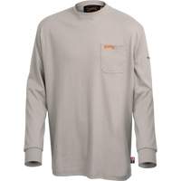 333 Flame-Resistant Long-Sleeved Cotton Shirt, 2X-Large, Grey Seagulf Marine Industries Inc.