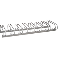 Style Bicycle Rack, Galvanized Steel, 8 Bike Capacity Seagulf Marine Industries Inc.