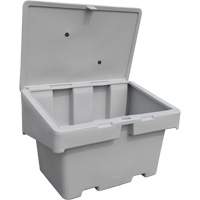 Salt Sand Container SOS, 48" x 33" x 34", 18.5 cu. Ft., Grey Seagulf Marine Industries Inc.